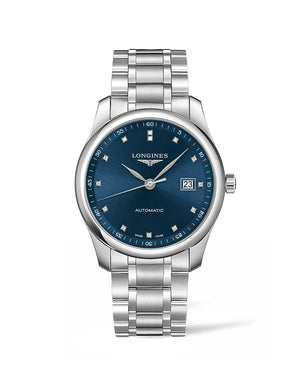  Shop Authentic Longines Master Collection Automatic 40mm Blue Dial Silver Steel Strap Watch for Men - L2.793.4.97.6 - Luxxuri