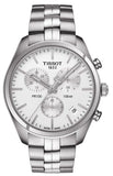  Shop Authentic Tissot T Classic PR 100 Chronograph Silver Dial Silver Steel Strap Watch For Men - T101.417.11.031.00 - Luxxuri