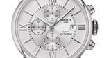  Shop Authentic Tissot Chemin des Tourelles Automatic Chronograph White Dial Silver Steel Strap Watch for Men - T099.427.11.038.00 - Luxxuri