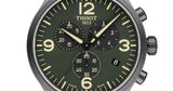  Shop Authentic Tissot T Sport Chrono XL Green Dial Brown Leather Strap Watch For Men - T116.617.36.097.00 - Luxxuri