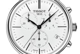  Shop Authentic Tissot Carson Premium Chronograph White Dial Brown Leather Strap Watch For Men - T122.417.16.011.00 - Luxxuri