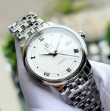  Shop Authentic Omega De Ville Prestige Co Axial Automatic White Dial Silver Steel Strap Watch for Men - 424.10.40.20.02.005 - Luxxuri