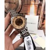  Shop Authentic Emporio Armani Meccanico Multicolor Dial Silver Steel Strap Watch For Men - AR1922 - Luxxuri