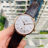  Shop Authentic Tissot Carson Premium Powermatic 80 White Dial Brown Leather Strap Watch For Men - T122.407.36.031.00 - Luxxuri