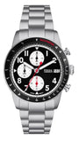  Shop Authentic Fossil Sport Tourer Chronograph Black Dial Silver Steel Strap Watch for Men - FS6045 - Luxxuri
