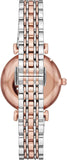  Shop Authentic Emporio Armani Gianni T Bar Quartz White Dial Two Tone Steel Strap Watch For Women - AR80035 - Luxxuri