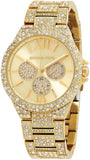  Shop Authentic Michael Kors Camille Pavé Crystals Gold Dial Gold Steel Strap Watch for Women - MK6958 - Luxxuri