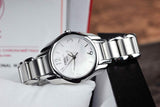  Shop Authentic Tissot T Wave Mother of Pearl Dial Two Tone Steel Strap Watch For Women - T023.210.11.117.00 - Luxxuri