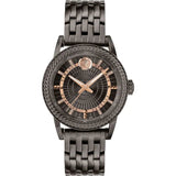  Shop Authentic Versace Viamond Quartz Black Dial Grey Steel Strap Watch For Men - VEPO00520 - Luxxuri