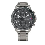  Shop Authentic Tommy Hilfiger Bank Grey Dial Grey Steel Strap Watch for Men - 1791719 - Luxxuri