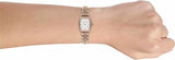  Shop Authentic Emporio Armani Gianni T Bar Quartz Crystals White Dial Rose Gold Steel Strap Watch For Women - AR11406 - Luxxuri