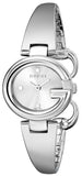  Shop Authentic Gucci Guccissima Quartz Silver Dial Silver Steel Strap Watch For Women - YA134502 - Luxxuri