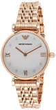  Shop Authentic Emporio Armani Gianni T-Bar Quartz White Dial Rose Gold Steel Strap Watch For Women - AR11267 - Luxxuri