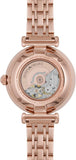  Shop Authentic Emporio Armani Meccanico Crystals Black Dial Rose Gold Steel Strap Watch For Women - AR60043 - Luxxuri