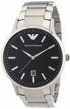  Shop Authentic Emporio Armani Sportivo Black Dial Silver Stainless Steel Watch For Men - AR2457 - Luxxuri