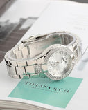  Shop Authentic Guess Mini Prism Diamonds Silver Dial Silver Steel Strap Watch for Women - W12638L1 - Luxxuri