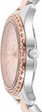  Shop Authentic Michael Kors Layton Three Hand Pink Dial Two Tone Steel Strap Watch For Women - MK6894 - Luxxuri