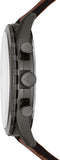  Shop Authentic Fossil Forrester Chronograph Grey Dial Brown Leather Strap Watch for Men - FS5815 - Luxxuri