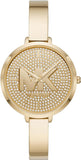  Shop Authentic Michael Kors Parker Crystals Gold Dial Gold Steel Strap Watch For Women - MK4469 - Luxxuri