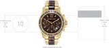  Shop Authentic Michael Kors Everest Chronograph Brown Dial Two Tone Steel Strap Watch For Women - MK6973 - Luxxuri