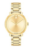  Shop Authentic Movado Bold Yellow Gold Dial Yellow Gold Steel Strap Watch For Women - 3600085 - Luxxuri