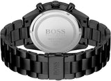  Shop Authentic Hugo Boss Pilot Edition Chronograph Black Dial Black Steel Strap Watch for Men - 1513854 - Luxxuri