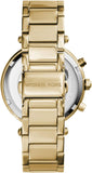  Shop Authentic Michael Kors Parker Pave Gold Dial Gold Steel Strap Watch for Women - MK6659 - Luxxuri
