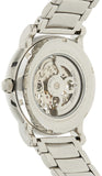  Shop Authentic Emporio Armani Meccanico Skeleton Silver Dial Silver Steel Strap Watch For Men - AR1980 - Luxxuri