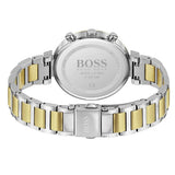 Shop Authentic Hugo Boss Flawless Silver Dial Two Tone Steel Strap Watch for Women - 1502550 - Luxxuri