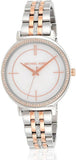  Shop Authentic Michael Kors Cinthia Mother of Pearl Dial Two Tone Steel Strap Watch For Women - MK3831 - Luxxuri