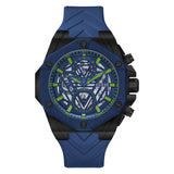  Shop Authentic Guess Formula Multifunction Blue Dial Blue Silicone Strap Watch For Men - GW0579G3 - Luxxuri
