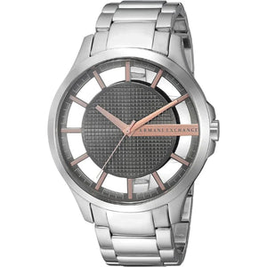  Shop Authentic Armani Exchange Hampton Chronograph Skeleton Black Dial Silver Steel Strap Watch For Men - AX2199 - Luxxuri