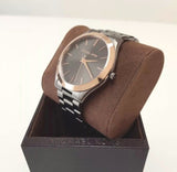  Shop Authentic Michael Kors Runway Quartz Grey Dial Grey Steel Strap Watch For Women - MK8576 - Luxxuri