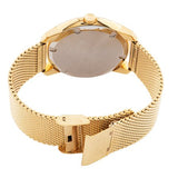  Shop Authentic Movado Bold Gold Dial Gold Mesh Bracelet Watch For Men - 3600373 - Luxxuri