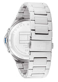  Shop Authentic Tommy Hilfiger Justin Chronograph Gray Dial Silver Steel Strap Watch For Men - 1792054 - Luxxuri