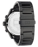  Shop Authentic Tommy Hilfiger Blaze Chronograph Black Dial Black Steel Strap Watch For Men - 1792030 - Luxxuri
