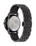  Shop Authentic Versace Palazzo Empire Quartz Black Dial Black Steel Strap Watch For Men - VEDB00518 - Luxxuri