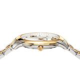  Shop Authentic Versace Audrey Quartz White Dial Two Tone Steel Strap Watch for Women - VELR00519 - Luxxuri