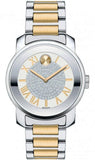  Shop Authentic Movado Bold Silver Dial Two Tone Steel Strap Watch For Women - 3600256 - Luxxuri
