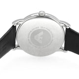 Shop Authentic Emporio Armani Luigi Quartz Black Dial Black Leather Strap Watch For Men - AR2500 - Luxxuri