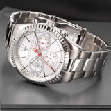  Shop Authentic Maserati Competizione Chronograph White Dial Silver Steel Strap Watch For Men - R8853100017 - Luxxuri