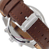  Shop Authentic Fossil Brox Multifunction Green Dial Brown Leather Strap Watch for Men - BQ2801 - Luxxuri