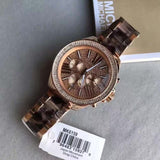  Shop Authentic Michael Kors Wren Diamonds Rose Gold Dial Two Tone Steel Strap Watch for Women - MK6159 - Luxxuri