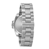  Shop Authentic Bulova Crystal Collection Chronograph Black Dial Two Tone Steel Strap Watch for Men - 96C126 - Luxxuri