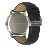  Shop Authentic Burberry The City Black Dial Black Leather Strap Watch for Men - BU9382 - Luxxuri