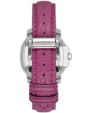  Shop Authentic Burberry The Britain Pink Dial Pink Leather Strap Watch for Women - BBY1715 - Luxxuri
