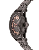  Shop Authentic Versace Viamond Quartz Black Dial Grey Steel Strap Watch For Men - VEPO00520 - Luxxuri