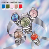 Shop Authentic Citizen x Pantone Automatic Warm Sand Dial Silver Steel Strap Watch For Men - NJ0158-89Y - Luxxuri