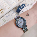  Shop Authentic Guess Park Ave Analog Quartz Blue Dial Blue Steel Strap Watch For Women - W0767L4 - Luxxuri