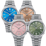  Shop Authentic Citizen x Pantone Automatic Dreamy Pink Dial Silver Steel Strap Watch For Men - NJ0158-89X - Luxxuri